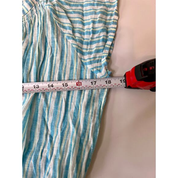 Rails Size XL Augustine Blue Laguna Stripe Mini Dress New With Tags - Picture 13 of 16